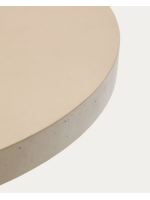 CRUX Ø 66 mesa de centro en hormigón en la elección del color resistente para jardines y terrazas