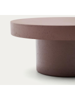 CRUX Ø 66 tavolino in cemento scelta colore resistente per giardini e terrazzi