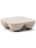 CAMARO tavolino 100x100 cm in polystone per esterno