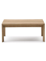 TROY 82x82 cm tavolino in legno massello di acacia per esterno giardino o terrazzo