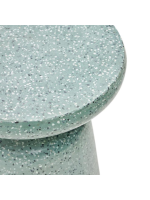 CREOS Green granite effect concrete coffee table Ø 39 cm home design indoor or outdoor