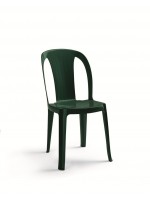 TIUANA Harz-Monobloc-Stuhl Farbauswahl für Gärten im Freien Terrassen Hotels