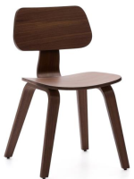 IOS Silla con chapa de nogal o roble diseño para el hogar