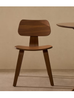IOS chair with walnut or oak veneer home design