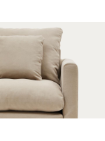 LIRICA Fauteuil amovible en coton et lin