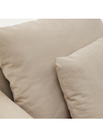 LIRICA Fauteuil amovible en coton et lin