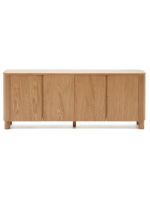 SKELLIG sideboard 200x79h cm in ash veneer natural finish