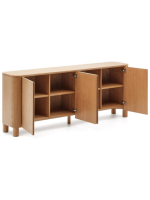 SKELLIG Sideboard 200x79h cm in Eschenfurnier Naturfinish