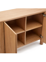 SKELLIG sideboard 200x79h cm in ash veneer natural finish