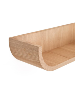 SKELLIG shelf 60 cm in ash veneer natural finish