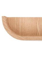 SKELLIG shelf 60 cm in ash veneer natural finish