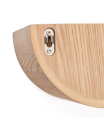 SKELLIG shelf 60 cm in ash veneer natural finish