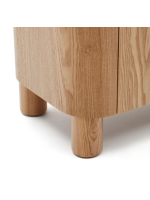 SKELLIG Kommode 120x80h cm in Eschenfurnier Naturfinish