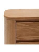 SKELLIG Nachttisch in Eschenfurnier Naturfinish