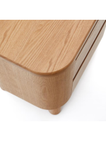 SKELLIG Nachttisch in Eschenfurnier Naturfinish