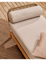 AMOR Dorme dans une corde et des coussins en polyester solides inclus pour l'extérieur ou interne