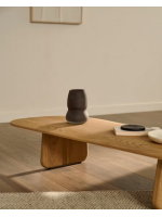 BROOKLYN 147x65 Couchtisch aus massivem Natureichenholz