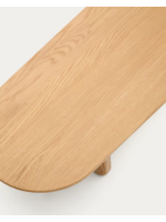 BROOKLYN 147x65 coffee table in solid natural oak wood