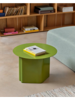 MOYTO Couchtisch aus grünem Metall im Wohndesign