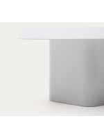 GLEM tavolino in metallo grigio chiaro design casa