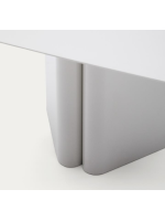 GLEM tavolino in metallo grigio chiaro design casa