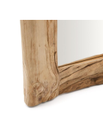 BARTIK Miroir 105x200 avec cadre en bois naturel