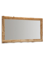 BARTIK Miroir 105x200 avec cadre en bois naturel