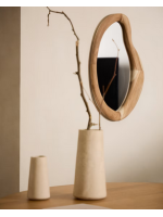 FASTA Espejo de 68x44 en madera maciza natural