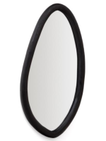 MELBUN 60x110 wooden mirror with black finish