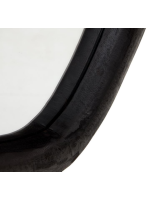 MELBUN 60x110 wooden mirror with black finish