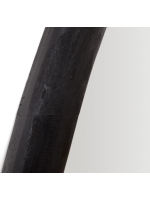 MELBUN 60x110 Holzspiegel mit schwarzem Finish