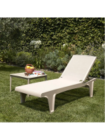ARGO Stapelbarer Couchtisch aus Technopolymer 60 x 60 cm Farbe wählbar für Außenbereich Garten Terrasse Chalet Schwimmbad