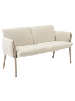 BREZZA SOFA in removable fabric and steel legs color choice for outdoor and indoor