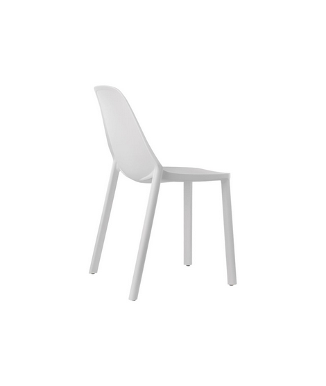 PIU' sedia in tecnopolimero scelta colore impilabile per interno o esterno casa bar ristoranti