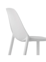 PIU' sedia in tecnopolimero scelta colore impilabile per interno o esterno casa bar ristoranti