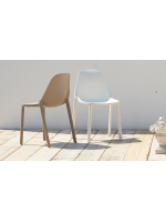 PIU' Stapelbare Farbwahl des Technopolymerstuhls für Innen oder im Freienhauptstra ßengaststätten