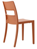 SAI sedia in tecnopolimero scelta colore impilabile per interno o esterno casa bar ristoranti