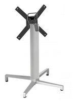 DOMINO Base de aluminio a elegir apilable y plegable para interiores y exteriores restaurantes y heladerías