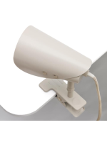 BRICCET Petite lampe avec pince en métal choix de couleur pour la décoration intérieure