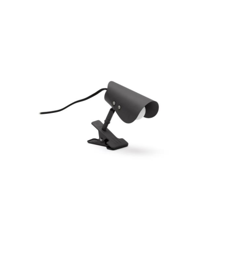 BRICCET Petite lampe avec pince en métal choix de couleur pour la décoration intérieure