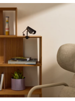 BRICCET Petite lampe avec pince en métal choix de couleur pour la décoration intérieure