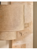 ROMEO paralume per lampadario in lino beige Ø 40 cm