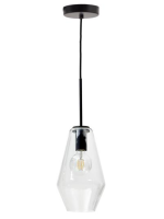 LELLA Lámpara colgante de cristal transparente