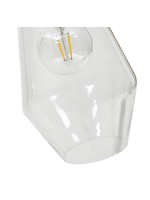 LELLA Lámpara colgante de cristal transparente
