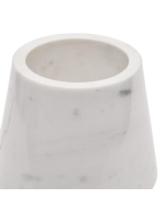 ALEMANA in marmo bianco lampada da tavolo