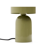 VERDINA home design green metal table lamp