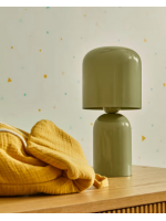 VERDINA Home Design Tischlampe aus grünem Metall