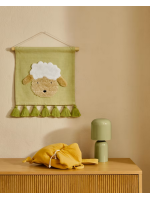VERDINA Home Design Tischlampe aus grünem Metall
