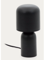 NERINA lampe de table en métal noir home design