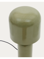 ALIANA home design green metal table lamp